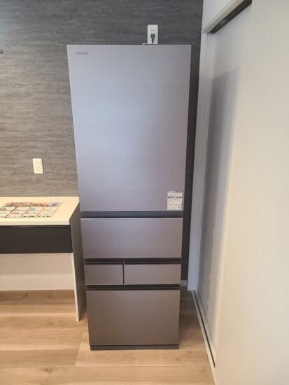 七重浜2丁目、最後の家電搬入★