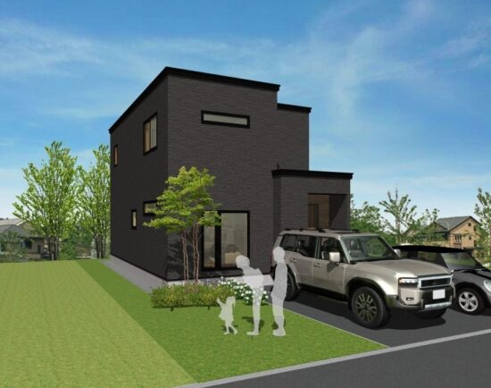 プレリエ桔梗分譲地に新築住宅を建築中です♪